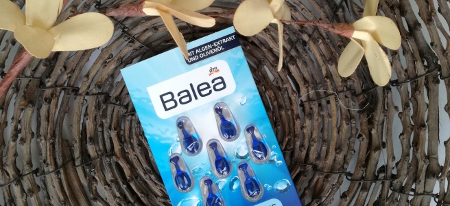 balea koncentrat za lice alge i maslinovo ulje kapsule